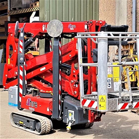 15m Electric Tracked Articulated Boom Image 10